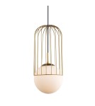 Loft pendant lamps - ITALUX Matty Gold Pendant 1xE27 40W MDM-3940/1 GD - product 1