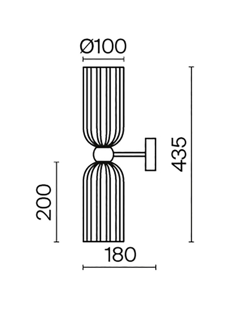 Wall lamps - Maytoni Antic Wall lamp/wall lamp 2xE14 40W Gold MOD302WL-02GR - product kolory-swiatla.pl 4