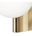 Wall lamps spheres - Maytoni Avant-garde Wall lamp/wall lamp 1xG9 25W Brass MOD324WL-01BS - product 3