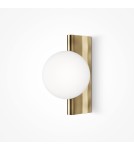 Wall lamps spheres - Maytoni Avant-garde Wall lamp/wall lamp 1xG9 25W Brass MOD324WL-01BS - product 4