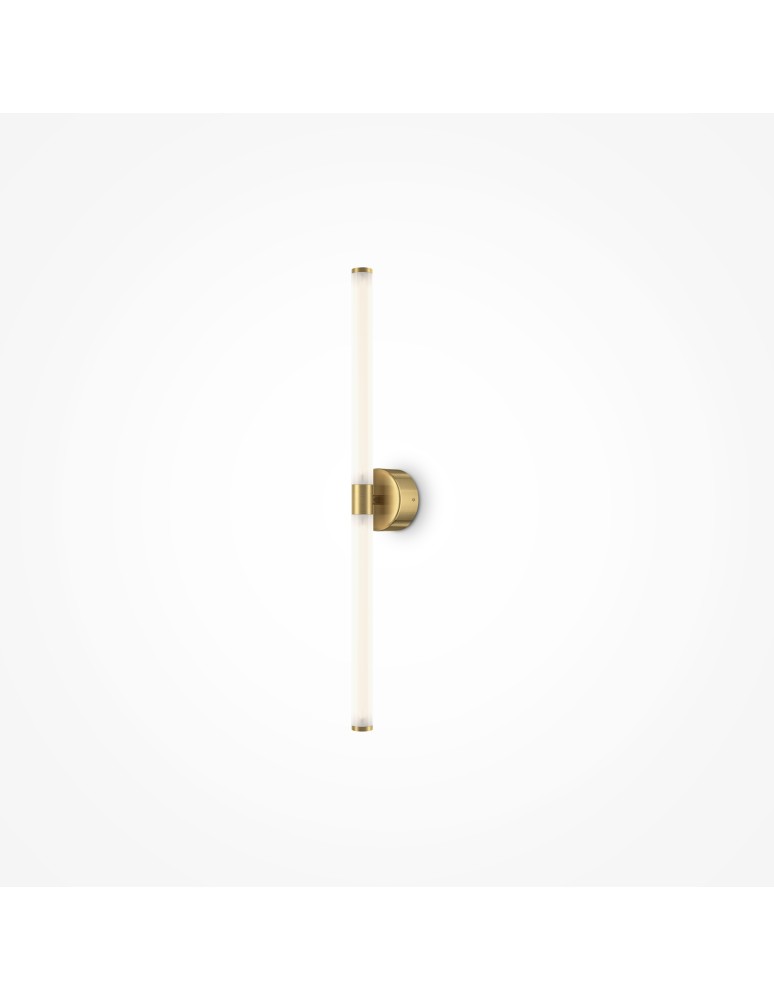 Maytoni Axis Kinkiet/Ścienna LED 16W 1400lm 3000K Złoty MOD106WL-L16G3K