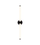 Maytoni Axis Kinkiet/Ścienna LED 16W 1400lm 3000K Czarny MOD106WL-L16B3K