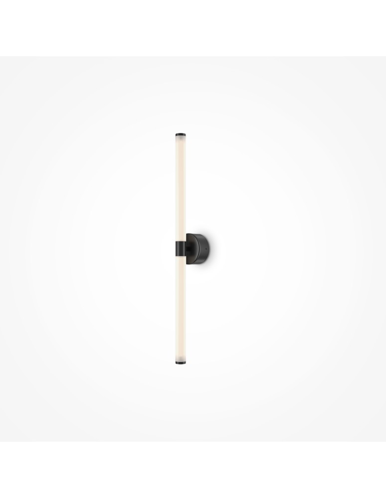 Maytoni Axis Kinkiet/Ścienna LED 16W 1400lm 3000K Czarny MOD106WL-L16B3K