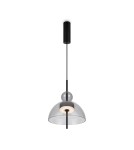 Designer pendant lamps - Maytoni Bangkok Designer Glass Pendant Lamp LED 12W 1200lm 3000K Black MOD185PL-L11B3K1 - product 1