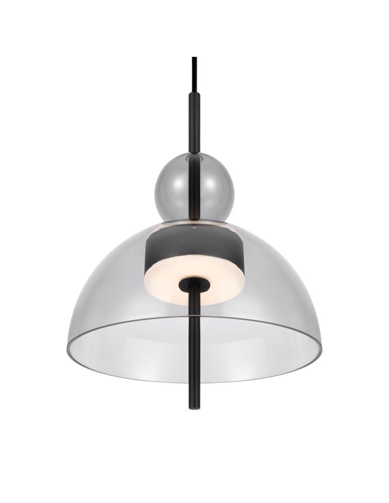 Designer pendant lamps - Maytoni Bangkok Designer Glass Pendant Lamp LED 12W 1200lm 3000K Black MOD185PL-L11B3K1 - product kolory-swiatla.pl 3