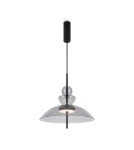 Designer pendant lamps - Maytoni Bangkok Designer Glass Pendant Lamp LED 12W 1200lm 3000K Black MOD185PL-L11B3K3. - product 1