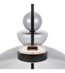 Designer pendant lamps - Maytoni Bangkok Designer Glass Pendant Lamp LED 12W 1200lm 3000K Black MOD185PL-L11B3K3. - product 2