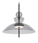 Designer pendant lamps - Maytoni Bangkok Designer Glass Pendant Lamp LED 12W 1200lm 3000K Black MOD185PL-L11B3K3. - product 3