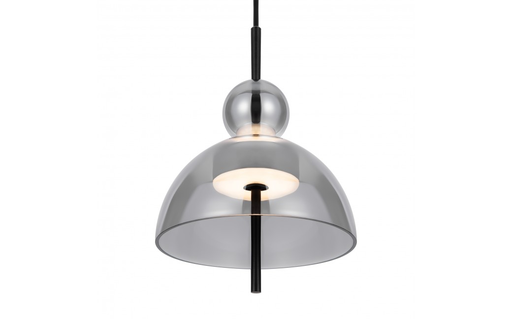 Maytoni Bangkok Lampa Wisząca Designerska Szklana LED 12W 1200lm 3000K Czarny MOD185PL-L6B3K4