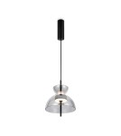 Designer pendant lamps - Maytoni Bangkok Designer Glass Pendant Lamp LED 12W 1200lm 3000K Black MOD185PL-L6B3K5. - product 2