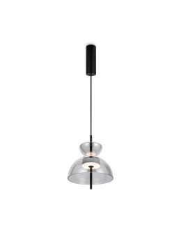 Maytoni Bangkok Designer Glass Pendant Lamp LED 12W 1200lm 3000K Black MOD185PL-L6B3K5. - product 2