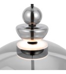Designer pendant lamps - Maytoni Bangkok Designer Glass Pendant Lamp LED 12W 1200lm 3000K Black MOD185PL-L6B3K6 - product 3