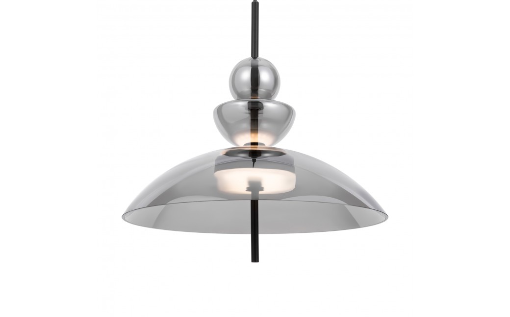 Maytoni Bangkok Lampa Wisząca Designerska Szklana LED 12W 1200lm 3000K Czarny MOD185PL-L6B3K6