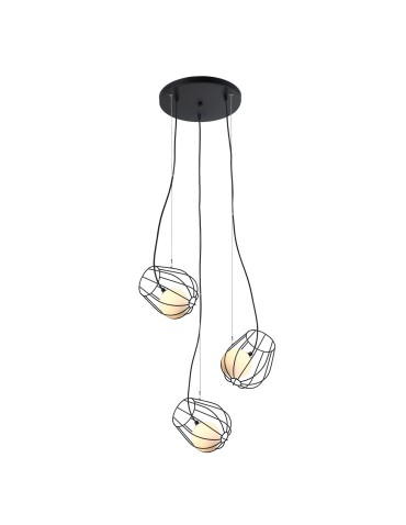 ITALUX Melisa Black Pendant 3xG9 25W MDM-3942/3 BK