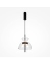 Maytoni Bangkok Lampa Wisząca Designerska Szklana LED 12W 1200lm 3000K Czarny MOD185PL-L6B3K2