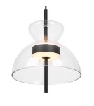 Designer pendant lamps - Maytoni Bangkok Designer Glass Pendant Lamp LED 12W 1200lm 3000K Black MOD185PL-L6B3K2 - product 5