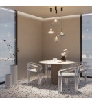 Designer pendant lamps - Maytoni Bangkok Designer Glass Pendant Lamp LED 12W 1200lm 3000K Black MOD185PL-L6B3K1 - product 2