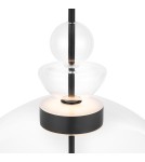 Designer pendant lamps - Maytoni Bangkok Designer Glass Pendant Lamp LED 12W 1200lm 3000K Black MOD185PL-L6B3K3. - product 3