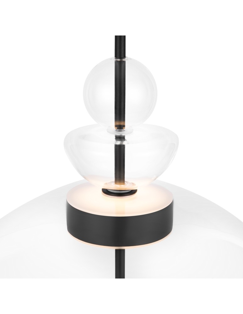 Designer pendant lamps - Maytoni Bangkok Designer Glass Pendant Lamp LED 12W 1200lm 3000K Black MOD185PL-L6B3K3. - product kolory-swiatla.pl 3