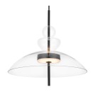 Designer pendant lamps - Maytoni Bangkok Designer Glass Pendant Lamp LED 12W 1200lm 3000K Black MOD185PL-L6B3K3. - product 4