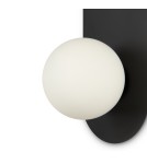 Wall lamps - Maytoni Bao Wall lamp/wall lamp 1xG9 28W Black MOD419WL-01B - product 4