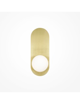 Maytoni Bao Kinkiet/Ścienna 1xG9 28W Złoty MOD419WL-01G