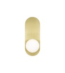 Wall lamps - Maytoni Bao Wall lamp/wall lamp 1xG9 28W Gold MOD419WL-01G - product 2
