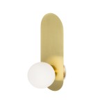 Wall lamps - Maytoni Bao Wall lamp/wall lamp 1xG9 28W Gold MOD419WL-01G - product 4