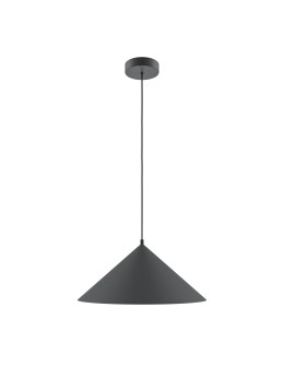 Maytoni Basic colors Lampa Wisząca Stożek 1xE27 40W Czarny MOD167PL-01B