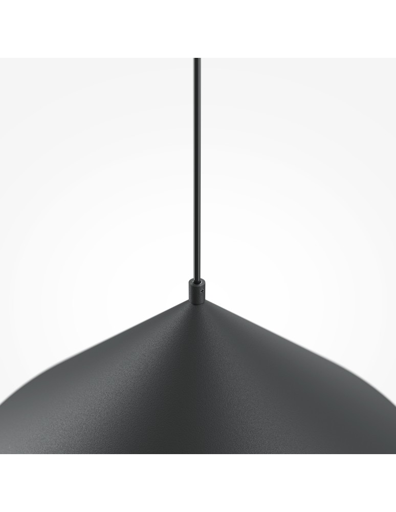 Pendant lamps - Maytoni Basic colors Cone Pendant Lamp 1xE27 40W Black MOD167PL-01B - product kolory-swiatla.pl 2