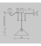 Pendant lamps - Maytoni Basic colors Cone Pendant Lamp 1xE27 40W Black MOD167PL-01B - product 7