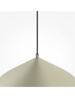 Maytoni Basic colors Lampa Wisząca Stożek 1xE27 40W Szary MOD167PL-01BG - produkt 2