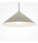 Pendant lamps - Maytoni Basic colors Cone Pendant Lamp 1xE27 40W Gray MOD167PL-01BG - product 3