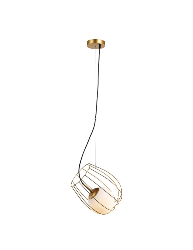 Pendant lamps - ITALUX Melisa Gold Pendant 1xE27 40W MDM-3943/1 GD - product kolory-swiatla.pl 1