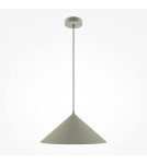 Pendant lamps - Maytoni Basic colors Cone Pendant Lamp 1xE27 40W Gray MOD167PL-01BG - product 4
