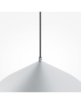 Maytoni Basic colors Lampa Wisząca Stożek 1xE27 40W Szary MOD167PL-01GR - produkt 2