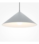 Pendant lamps - Maytoni Basic colors Cone Pendant Lamp 1xE27 40W Gray MOD167PL-01GR - product 3