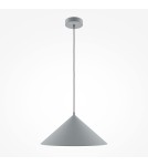 Pendant lamps - Maytoni Basic colors Cone Pendant Lamp 1xE27 40W Gray MOD167PL-01GR - product 4