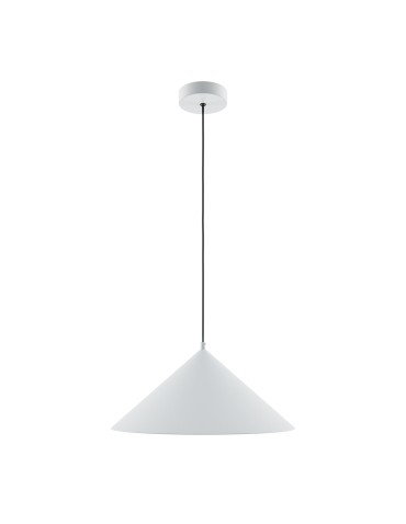 Maytoni Basic colors Cone Pendant Lamp 1xE27 40W White MOD167PL-01W