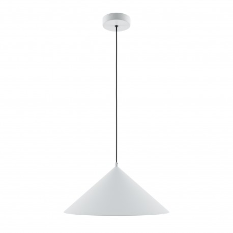 Maytoni Basic colors Lampa Wisząca Stożek 1xE27 40W Biały MOD167PL-01W