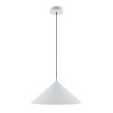 Maytoni Basic colors Lampa Wisząca Stożek 1xE27 40W Biały MOD167PL-01W