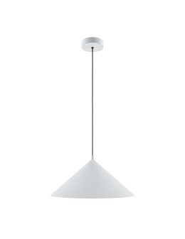 Maytoni Basic colors Lampa Wisząca Stożek 1xE27 40W Biały MOD167PL-01W