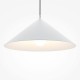 Maytoni Basic colors Lampa Wisząca Stożek 1xE27 40W Biały MOD167PL-01W