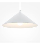 Pendant lamps - Maytoni Basic colors Cone Pendant Lamp 1xE27 40W White MOD167PL-01W - product 3