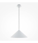 Pendant lamps - Maytoni Basic colors Cone Pendant Lamp 1xE27 40W White MOD167PL-01W - product 4