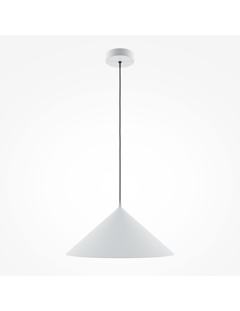 Pendant lamps - Maytoni Basic colors Cone Pendant Lamp 1xE27 40W White MOD167PL-01W - product kolory-swiatla.pl 4