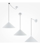 Pendant lamps - Maytoni Basic colors Cone Pendant Lamp 1xE27 40W White MOD167PL-01W - product 6