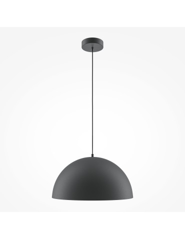 Maytoni Basic colors Hemispherical Pendant Lamp 1xE27 40W Black MOD168PL-01B