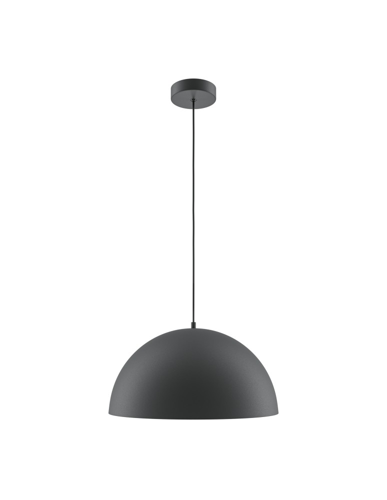 Pendant lamps - Maytoni Basic colors Hemispherical Pendant Lamp 1xE27 40W Black MOD168PL-01B - product kolory-swiatla.pl 2