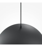 Pendant lamps - Maytoni Basic colors Hemispherical Pendant Lamp 1xE27 40W Black MOD168PL-01B - product 3